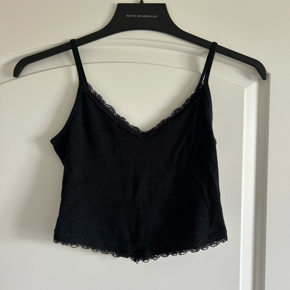 Hollister Black Lace Cami
